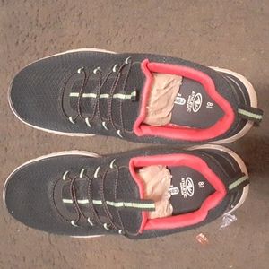 8 1/2 size navy blue memory foam shoes